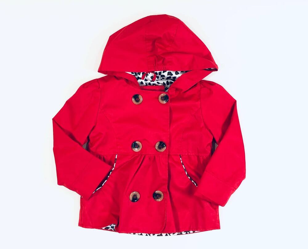 GIRLS RAIN COAT JACKET SIZE 3T